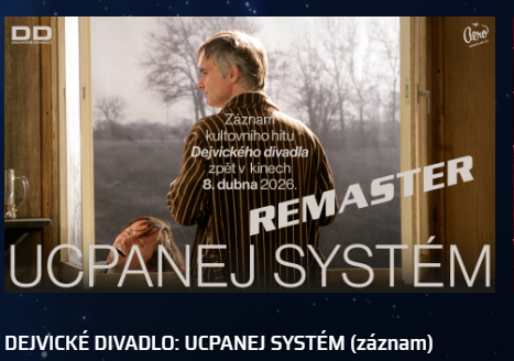 Dejvické divadlo: Ucpanej systém ve středu 8.4.