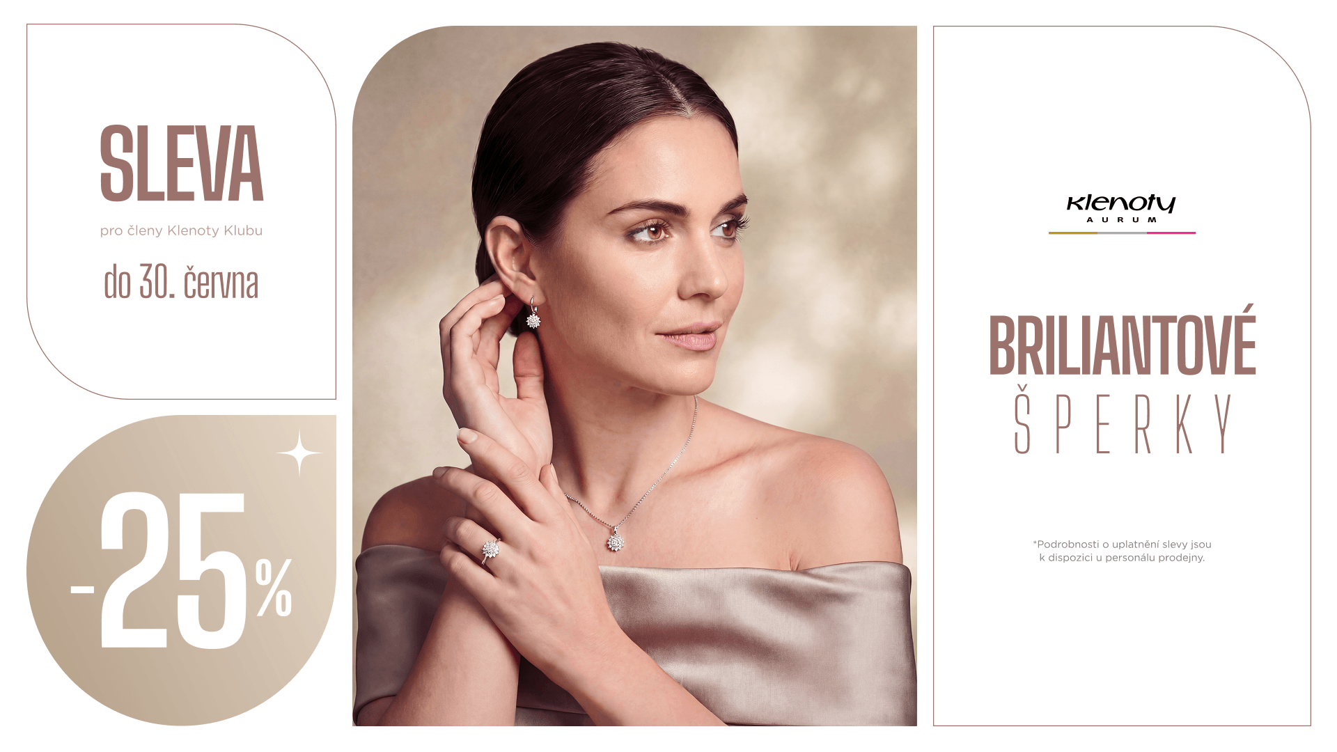 Sleva na brilianty stále pokračuje!